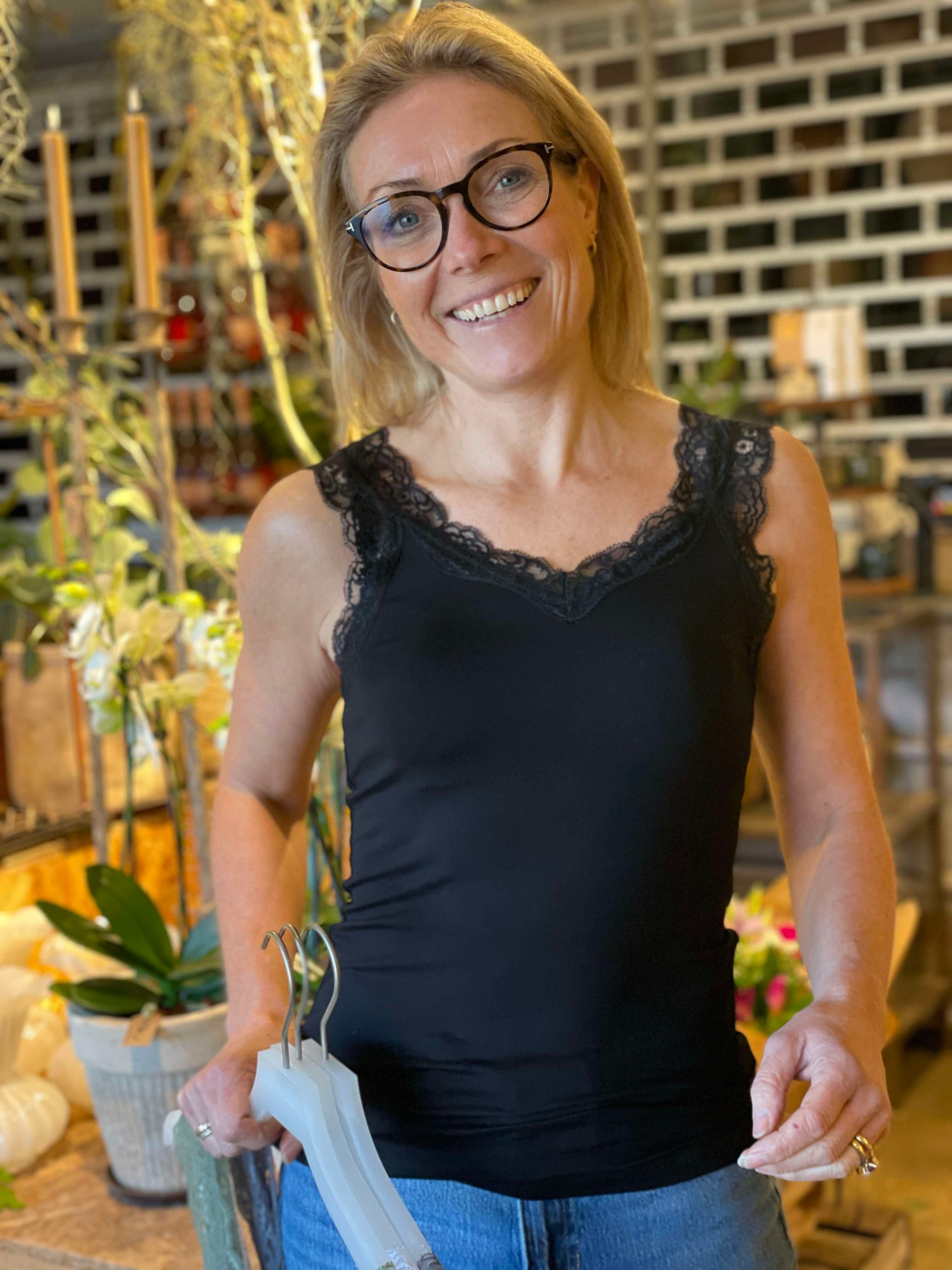 PCBARBERA Tank top - black